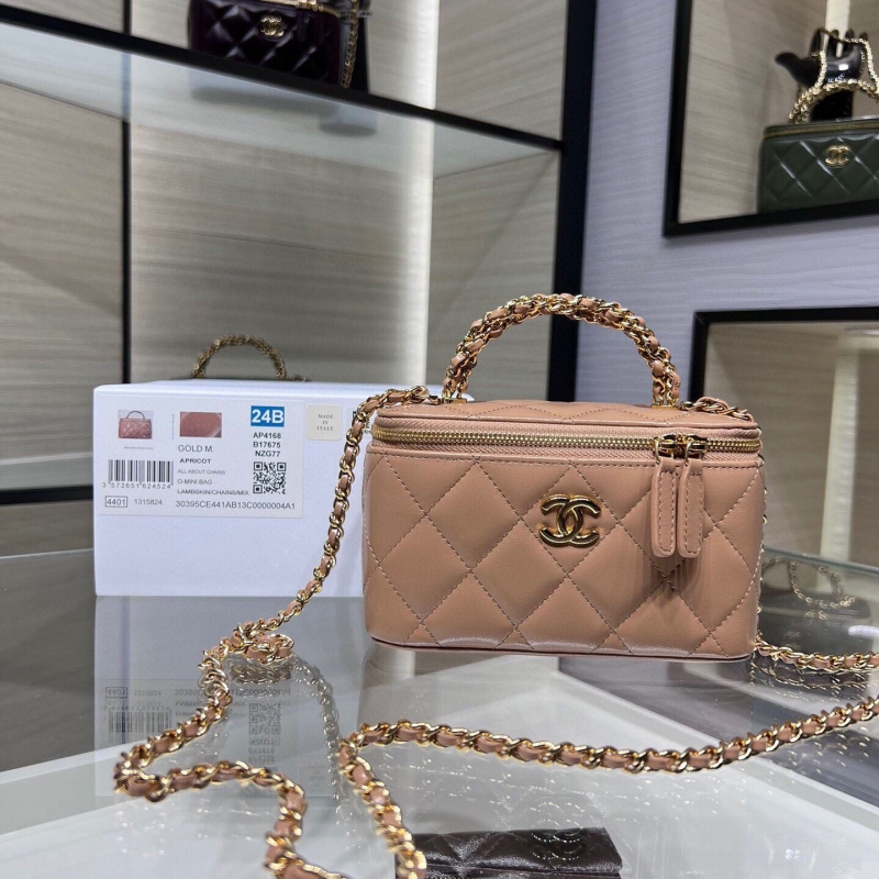 Ch*el cosmetic bags